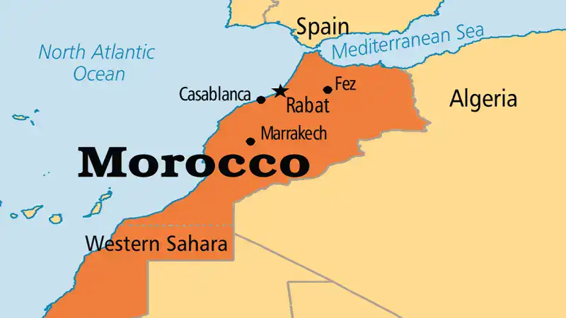 Explore Morocco with Map:wkqjah0_iqk= Morocco