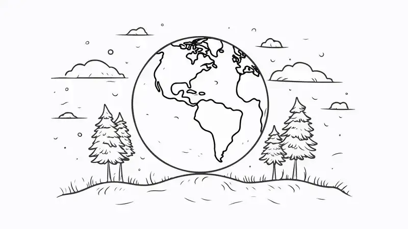 Drawing:vhcdwz-e5rs= Earth: A Step-by-Step Guide to Capturing Our Planet