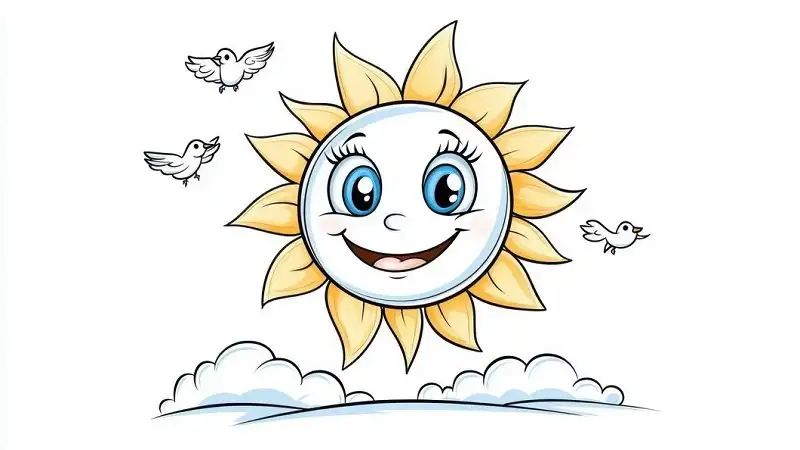 Clip art:4hqtdmscycy= Sun