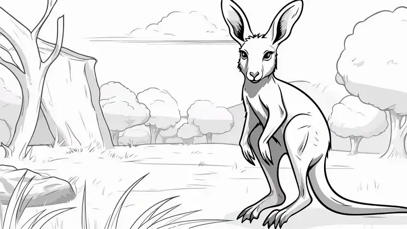 Drawing:wmim9xhhqxa= Kangaroo: A Step-by-Step Guide