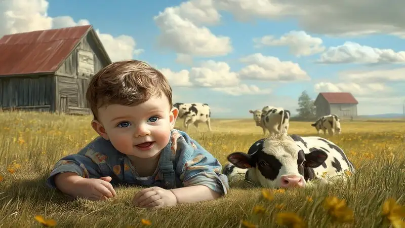 Baby:uu4lsioqd1m= Cow