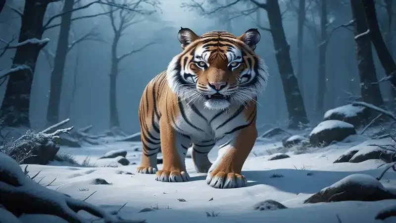 Snow:4f70fkwg9mq= Tiger: Adaptations, Habitat, and Conservation Efforts